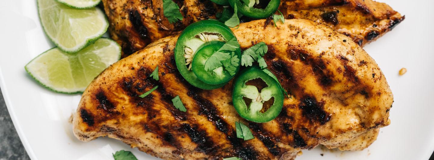 Grilled chicken breast