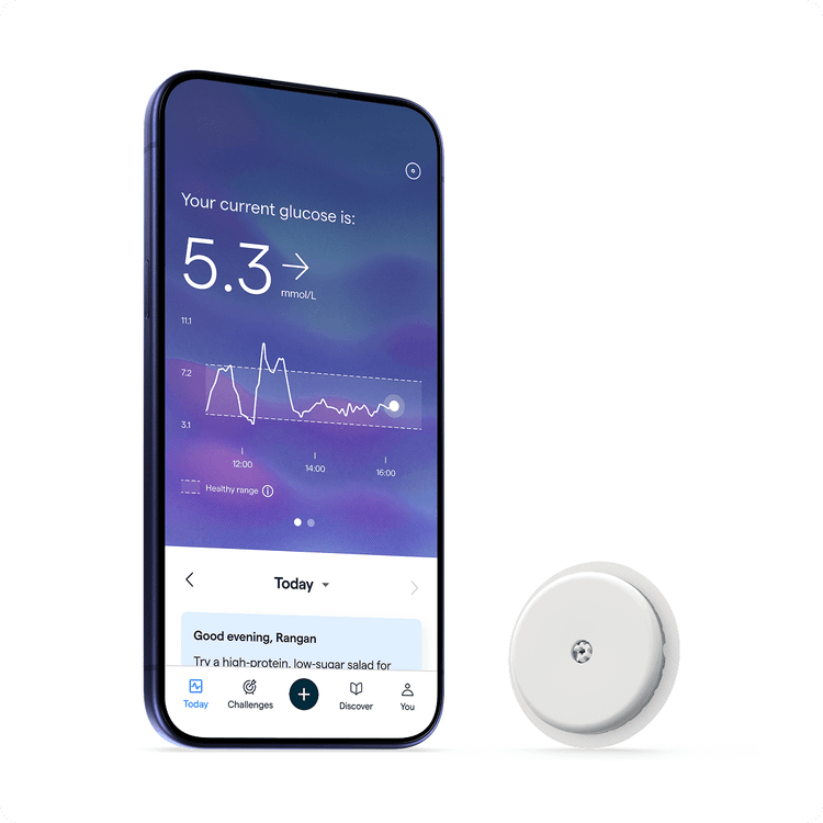 IPhone showing the Lingo sensor app