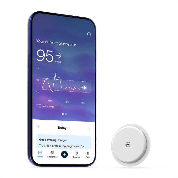 IPhone showing the Lingo sensor app