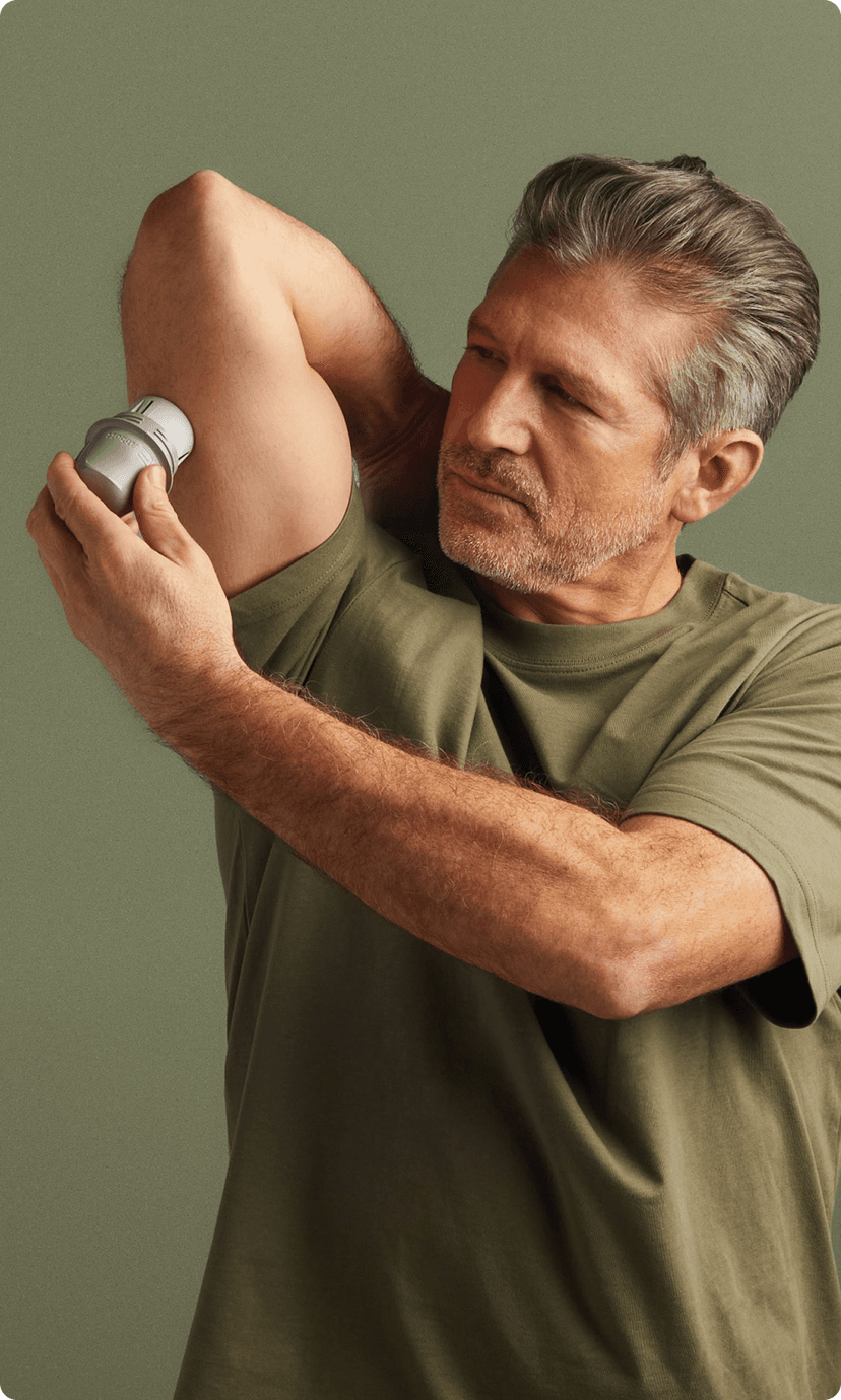 A man looking at the Lingo app on his phone
