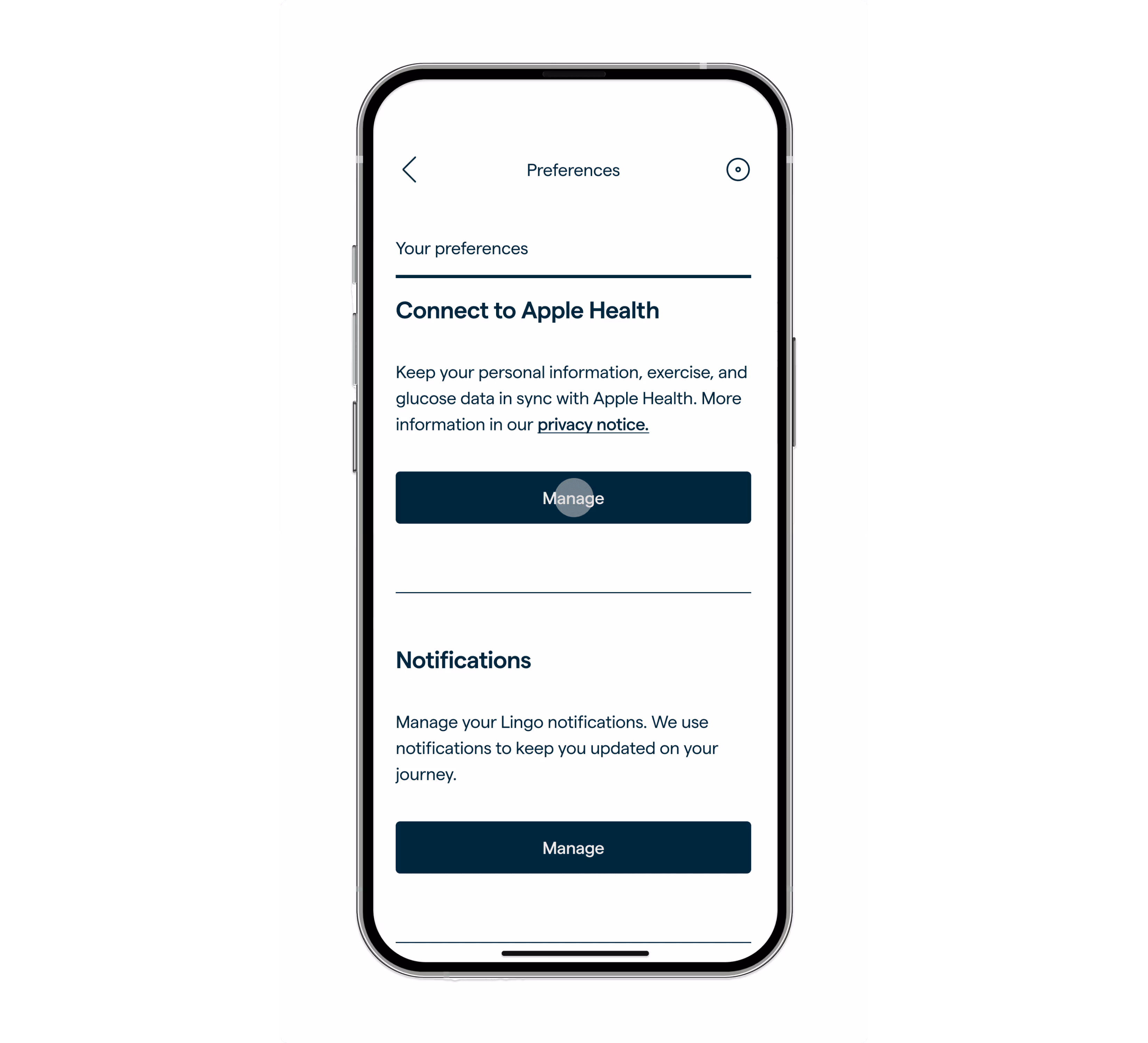 How to Integrate Lingo into Apple Health app