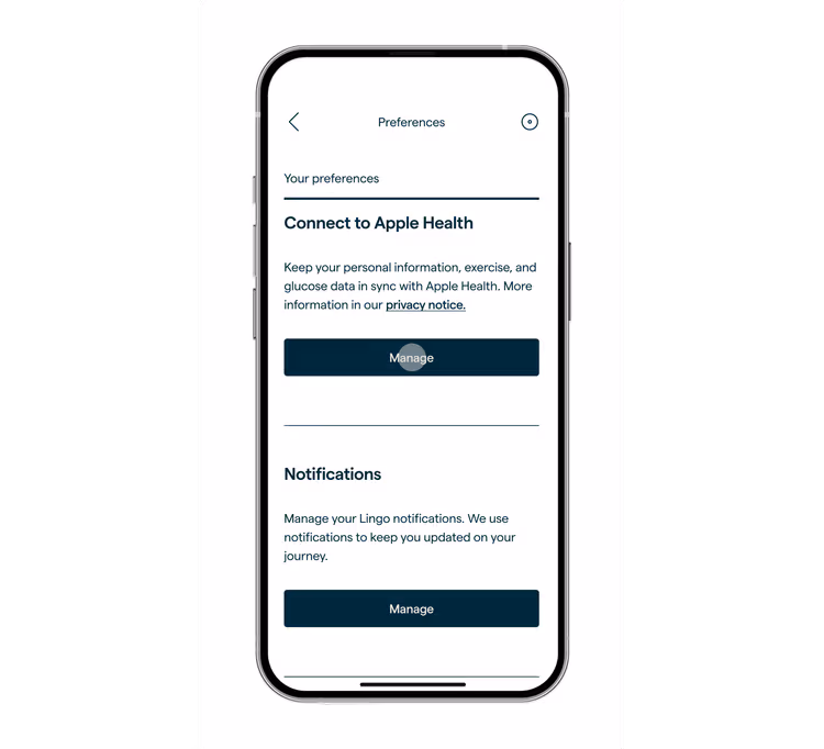 How to Integrate Lingo into Apple Health app