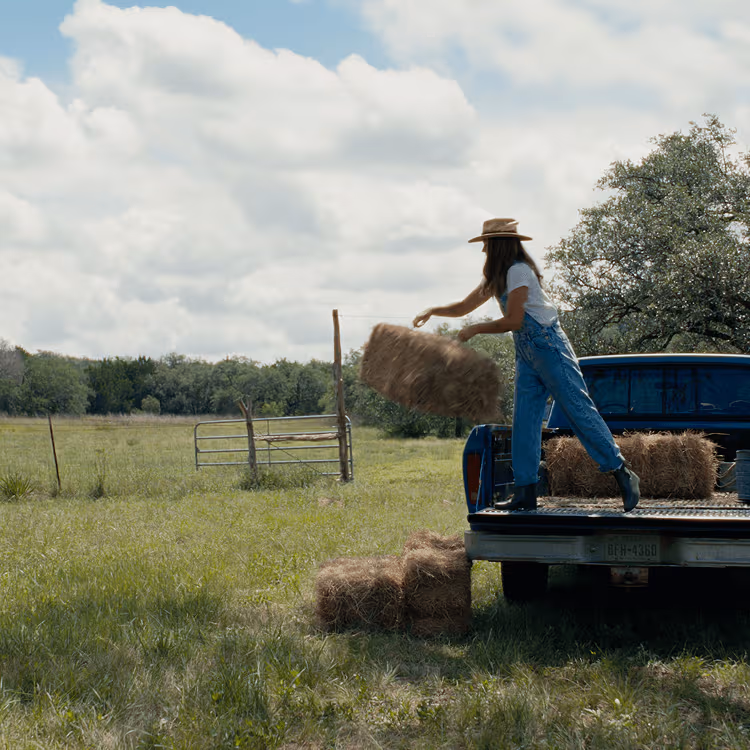 Jessica’s days start early — with animals to feed and a full schedule ahead.