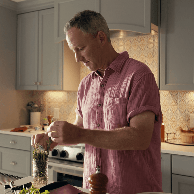 Informed by his Lingo data, Ben made modifications to his eating habits.