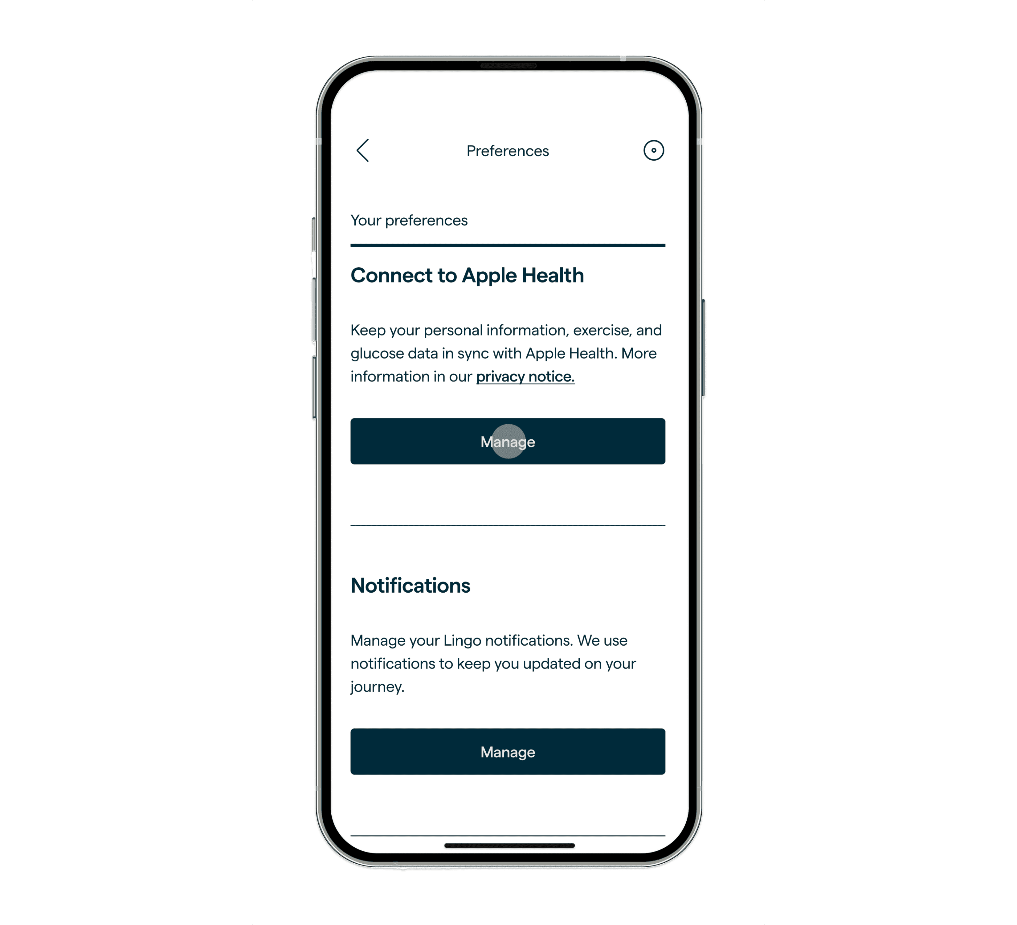 How to Integrate Lingo into Apple Health app