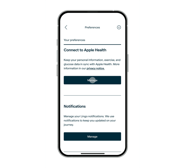 How to Integrate Lingo into Apple Health app