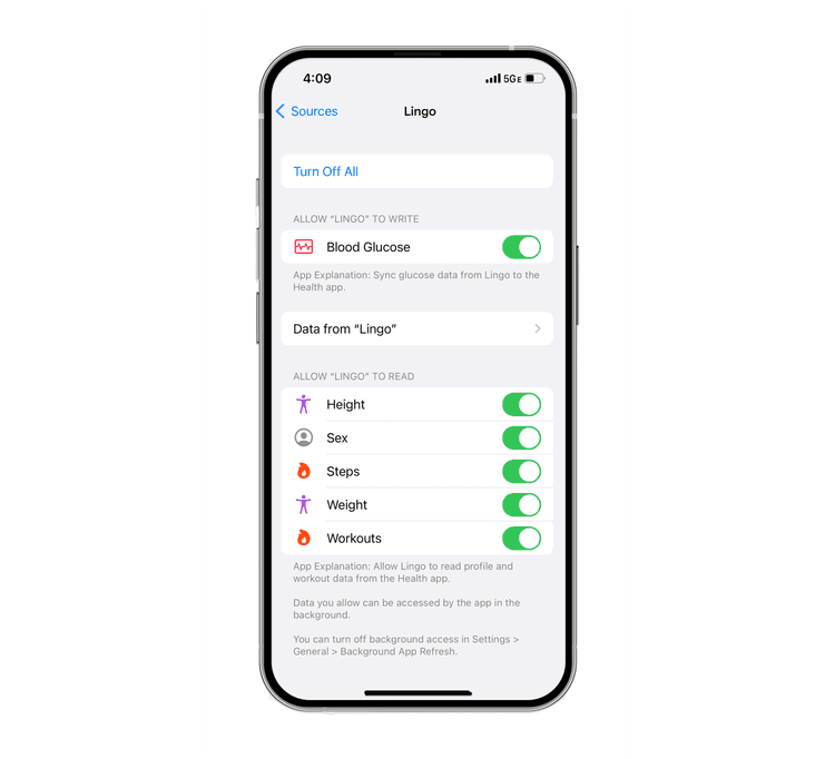 How to Integrate Lingo into Apple Health app
