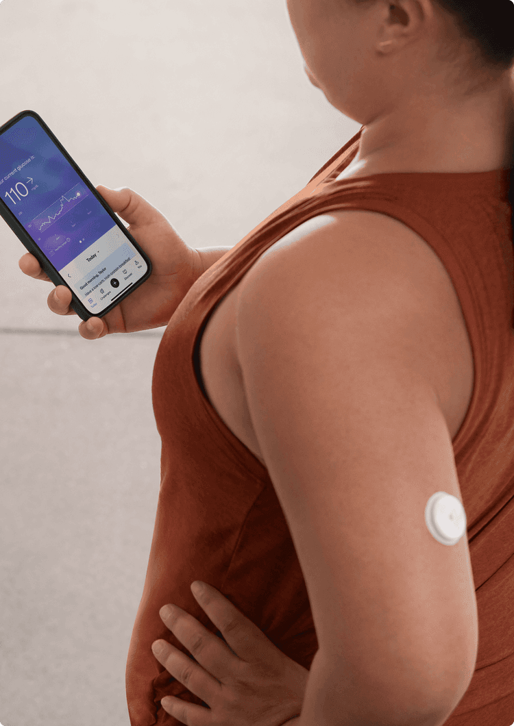 Lingo helps you track your glucose data with real-time feedback. You can manually enter exercise into Lingo or sync with Apple Health.