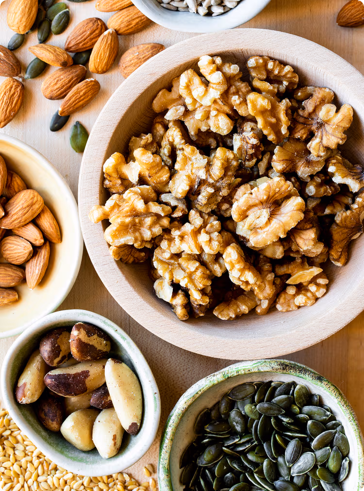 Plates of food